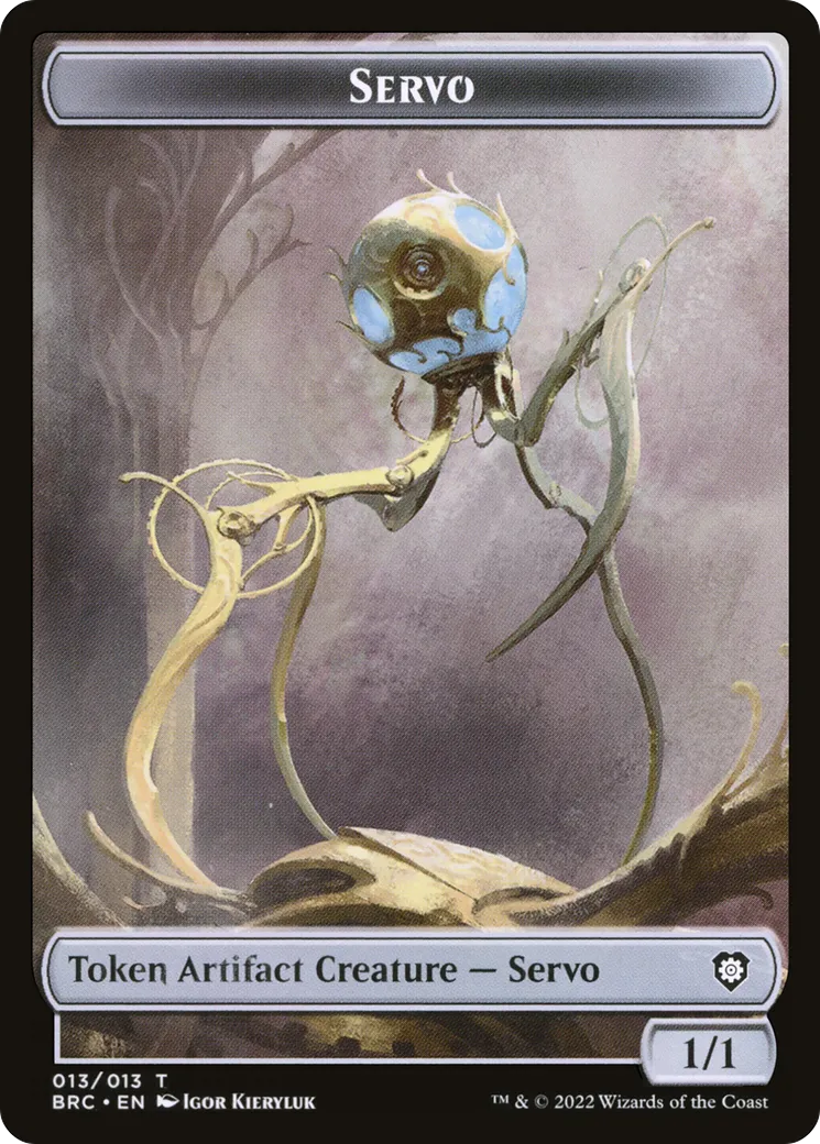 Servo — The Brothers' War Commander — Magic: The Gathering