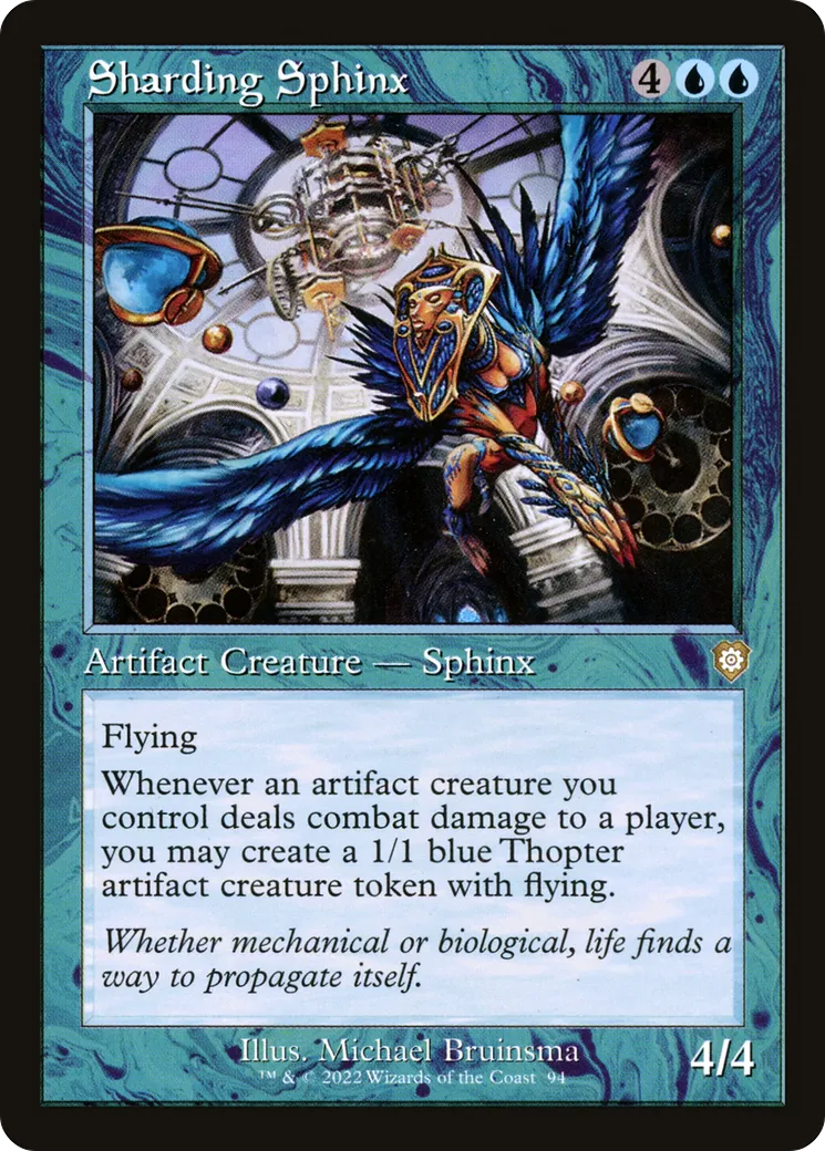 Sharding Sphinx — The Brothers' War Commander — Magic: The Gathering