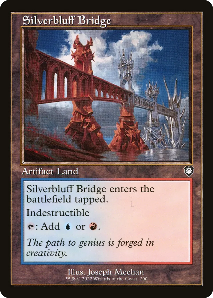 Silverbluff Bridge — The Brothers' War Commander — Magic: The Gathering