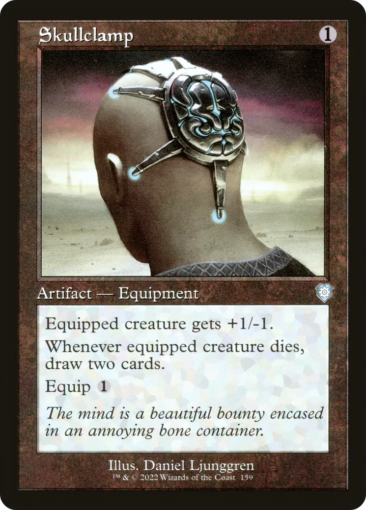 Skullclamp — The Brothers' War Commander — Magic: The Gathering
