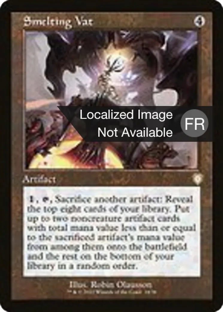 Cuve de fonderie — The Brothers' War Commander — Magic: The Gathering