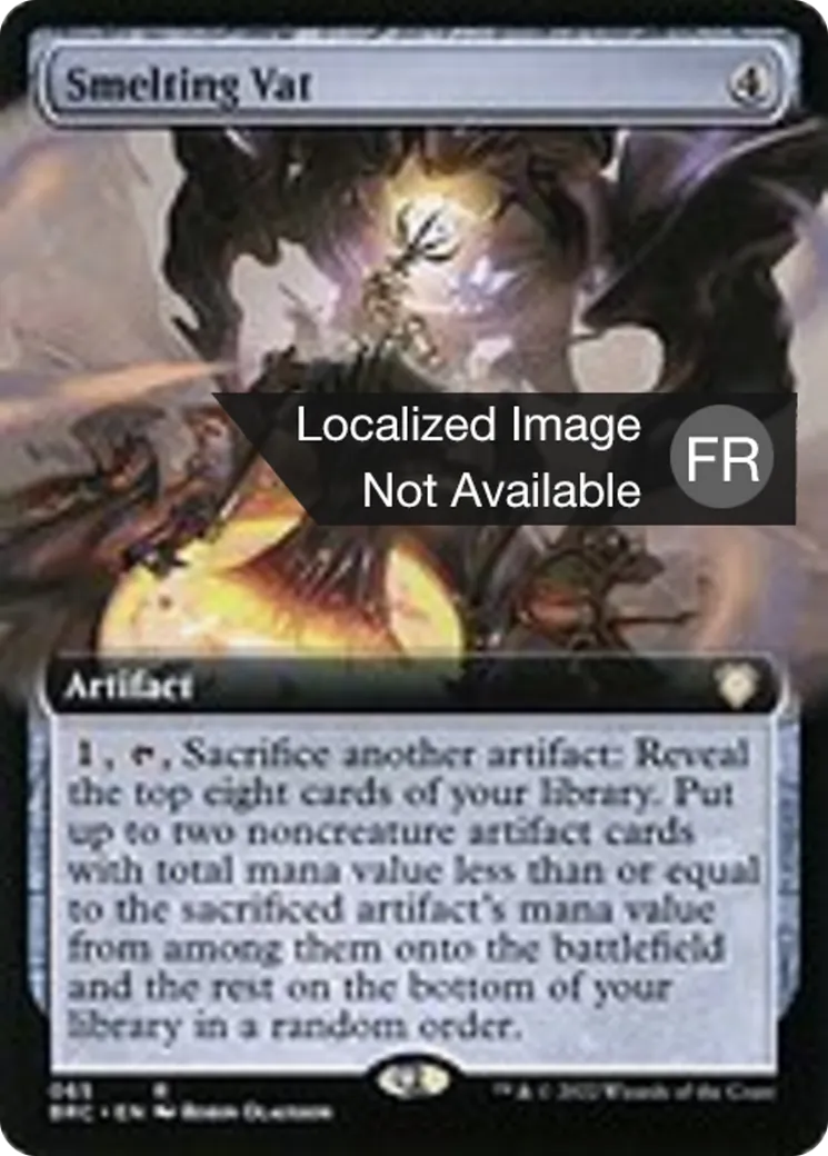 Cuve de fonderie — The Brothers' War Commander — Magic: The Gathering