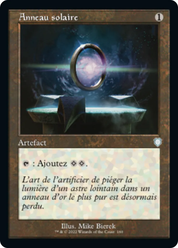 Anneau solaire — The Brothers' War Commander — Magic: The Gathering