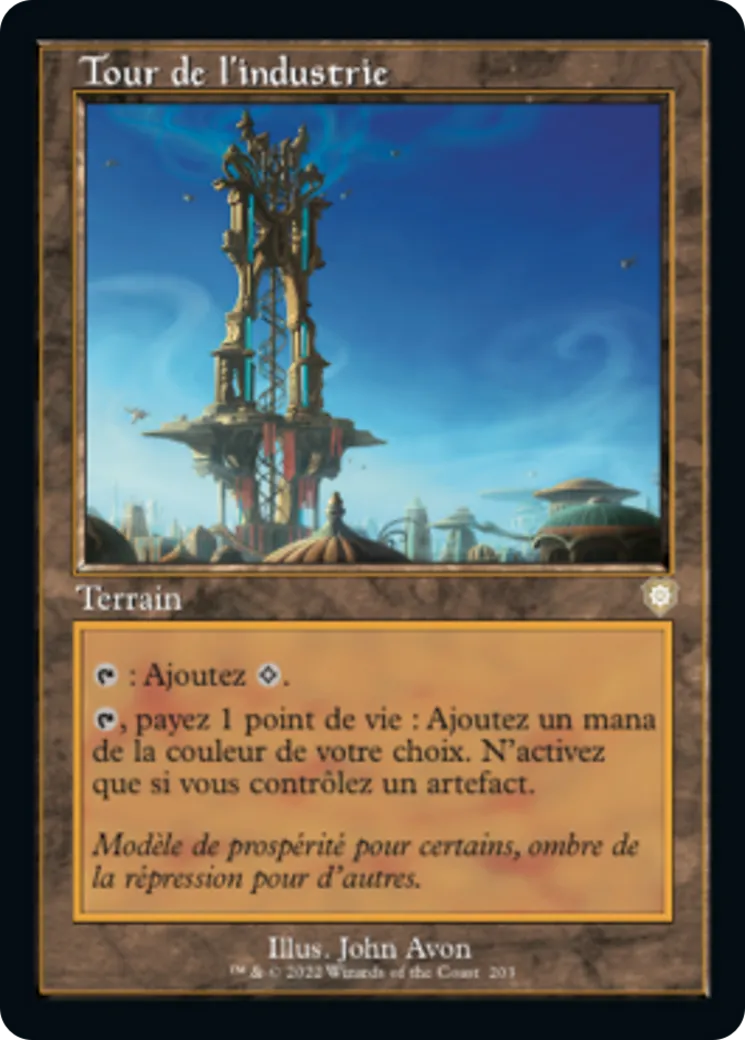 Tour de l'industrie — The Brothers' War Commander — Magic: The Gathering