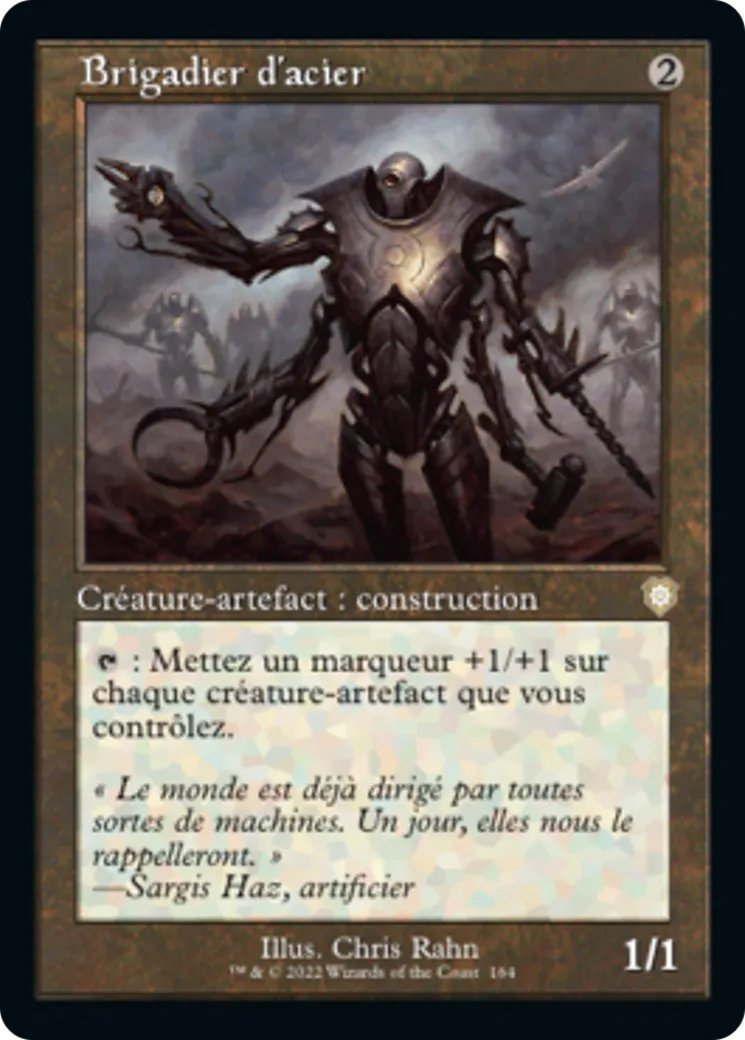 Brigadier d'acier — The Brothers' War Commander — Magic: The Gathering