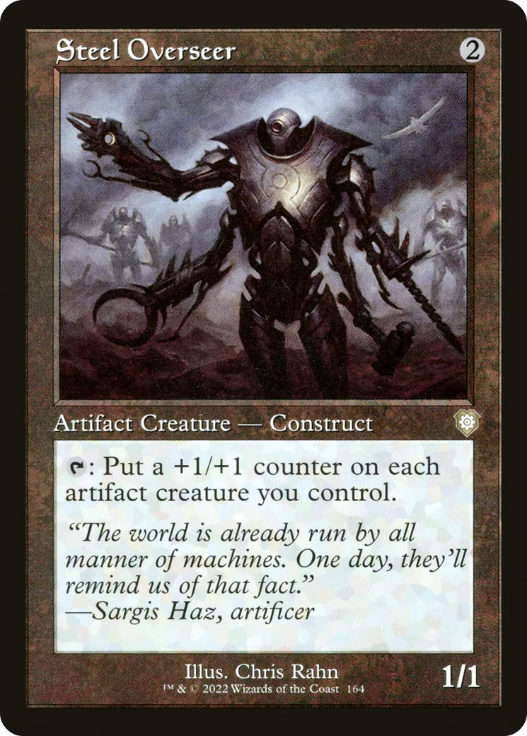 Steel Overseer — The Brothers' War Commander — Magic: The Gathering
