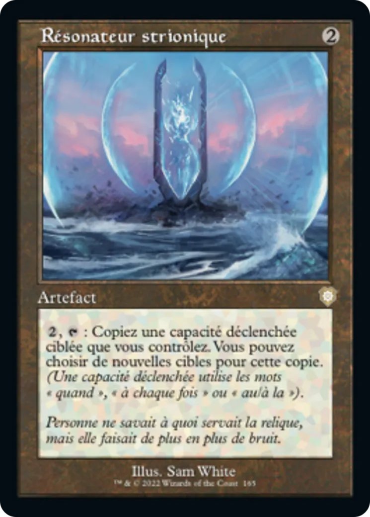 Résonateur strionique — The Brothers' War Commander — Magic: The Gathering