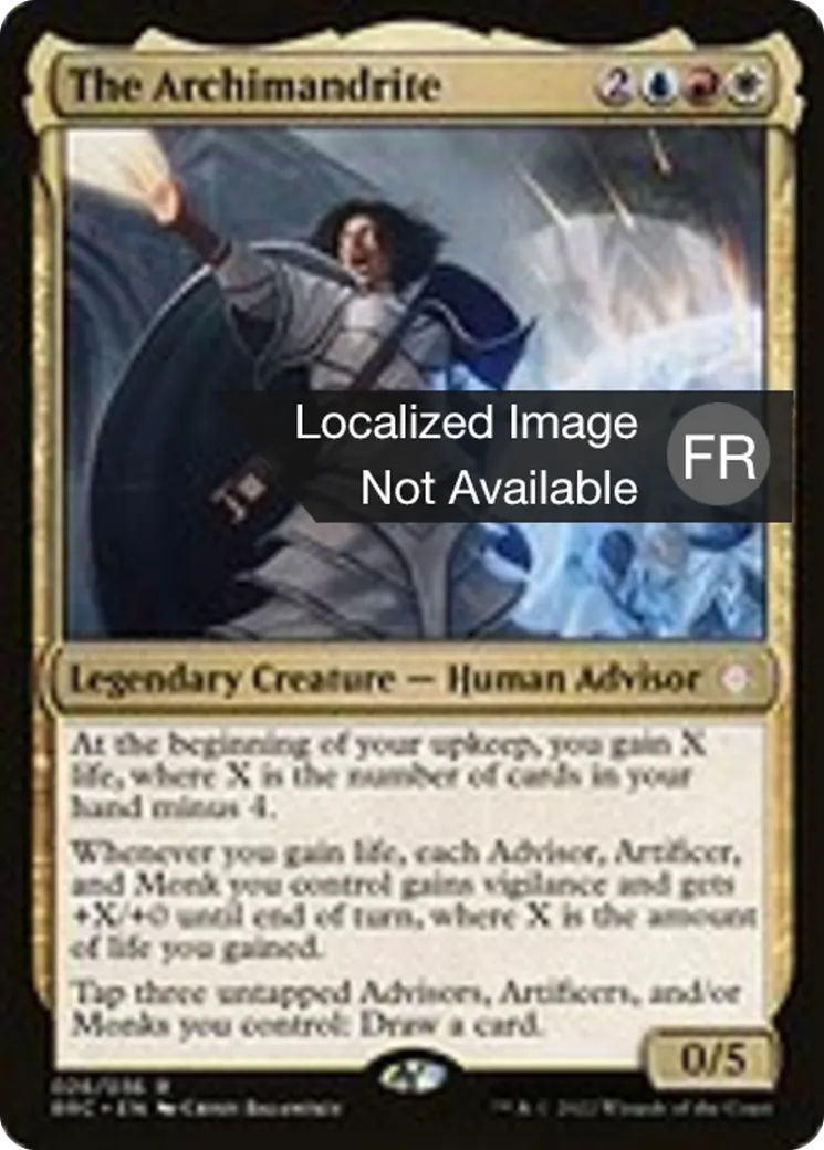 L'Archimandrite — The Brothers' War Commander — Magic: The Gathering
