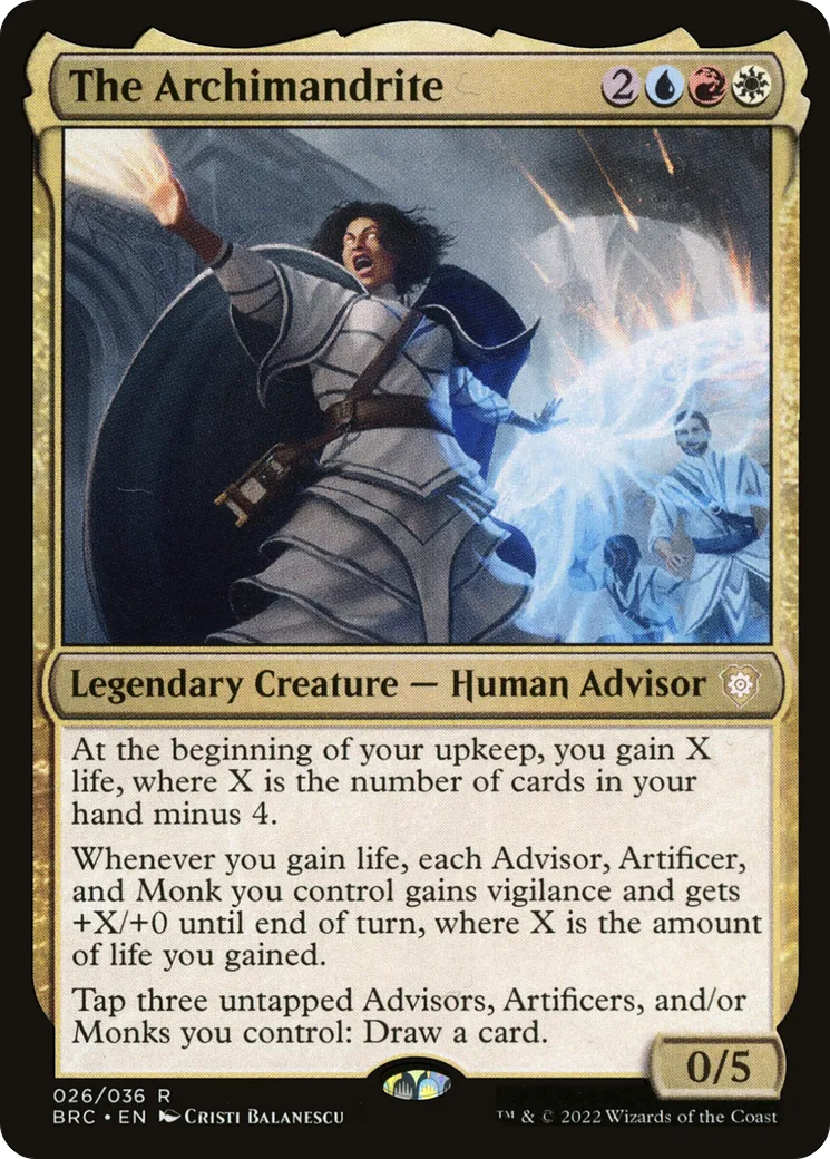 L'Archimandrite — The Brothers' War Commander — Magic: The Gathering