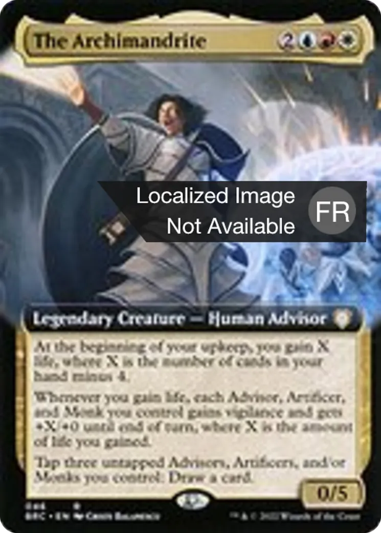 L'Archimandrite — The Brothers' War Commander — Magic: The Gathering
