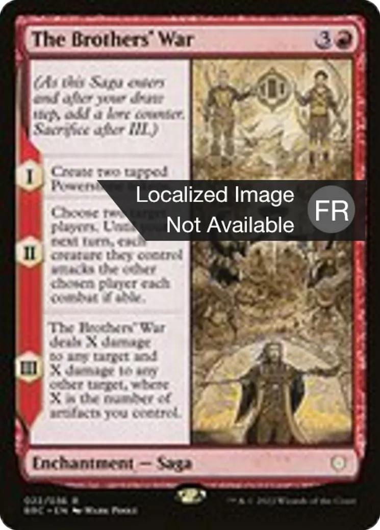 La Guerre Fratricide — The Brothers' War Commander — Magic: The Gathering
