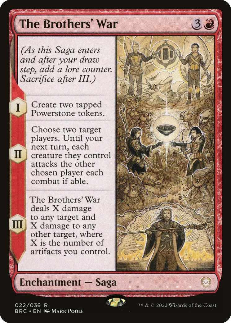 The Brothers' War — The Brothers' War Commander — Magic: The Gathering