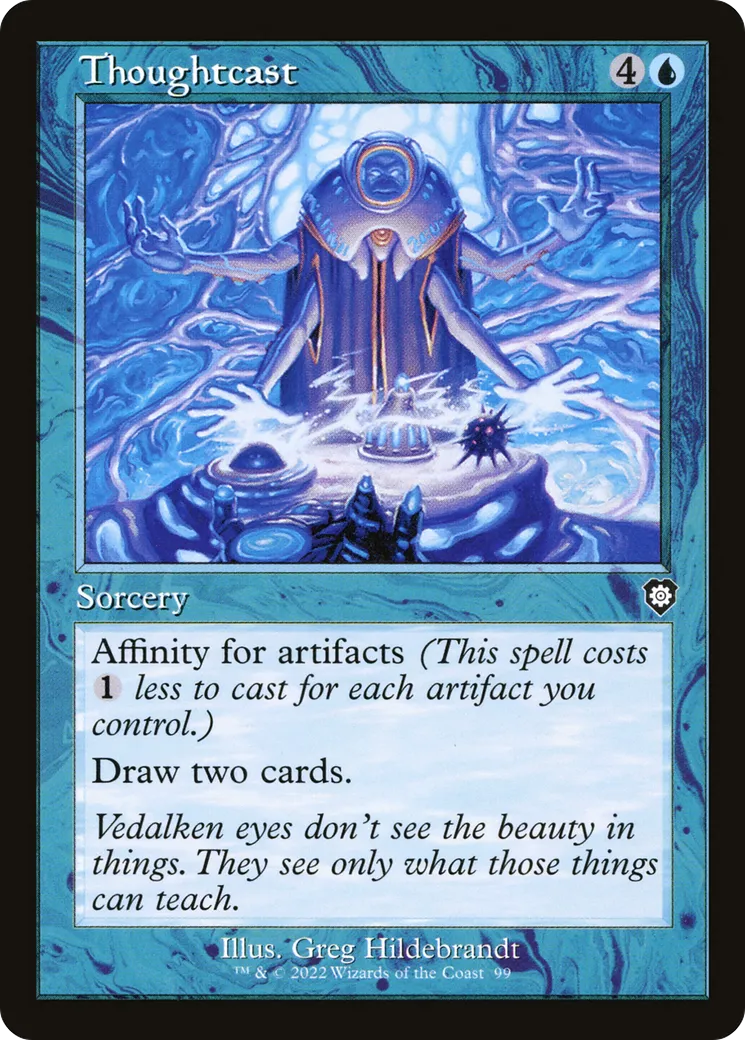 Thoughtcast — The Brothers' War Commander — Magic: The Gathering