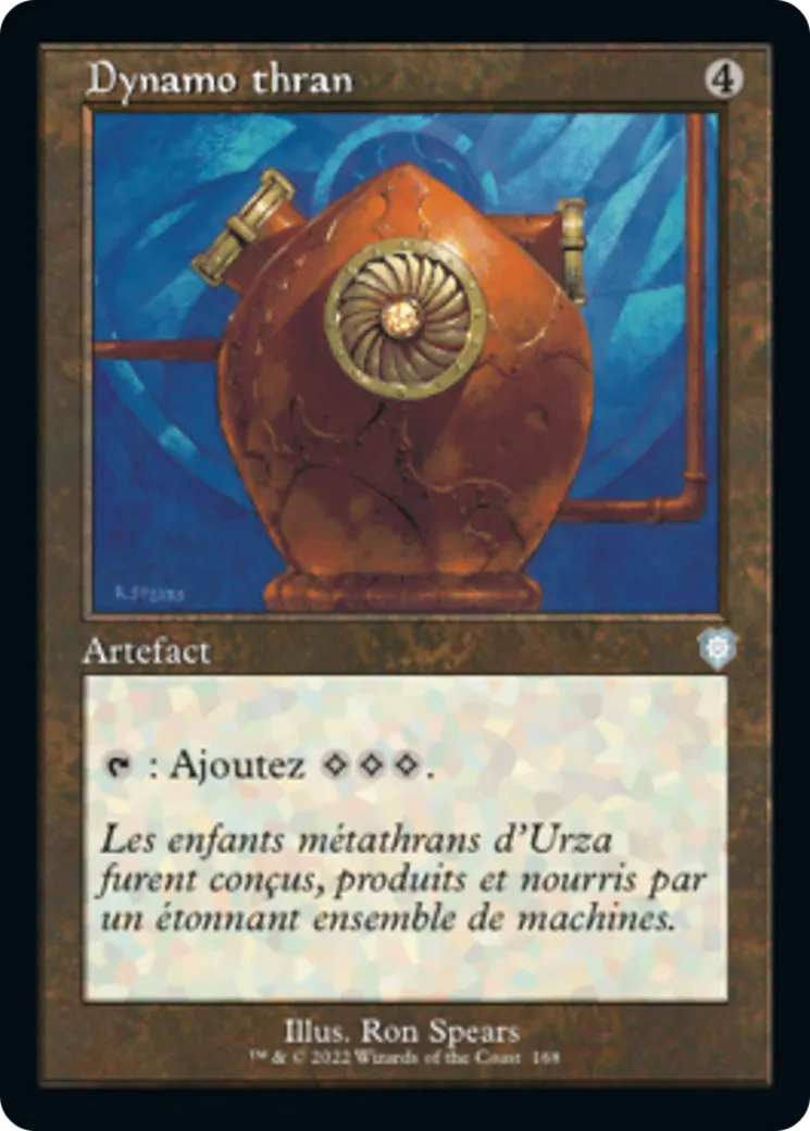 Dynamo thran — The Brothers' War Commander — Magic: The Gathering