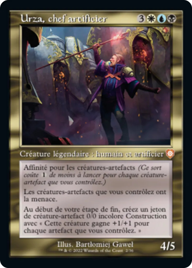 Urza, chef artificier — The Brothers' War Commander — Magic: The Gathering