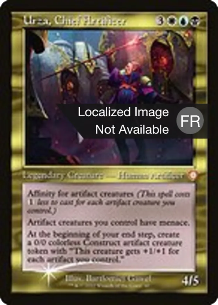 Urza, chef artificier — The Brothers' War Commander — Magic: The Gathering