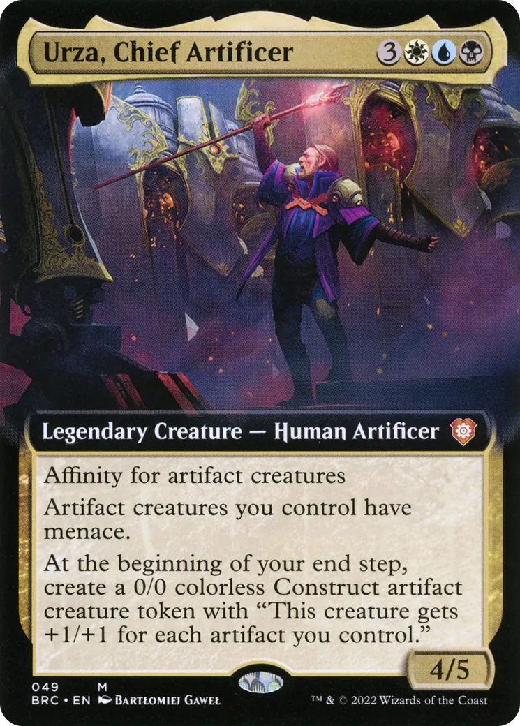 Urza, Chief Artificer — The Brothers' War Commander — Magic: The Gathering