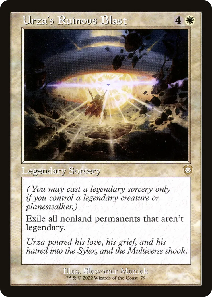 Urza's Ruinous Blast — The Brothers' War Commander — Magic: The Gathering