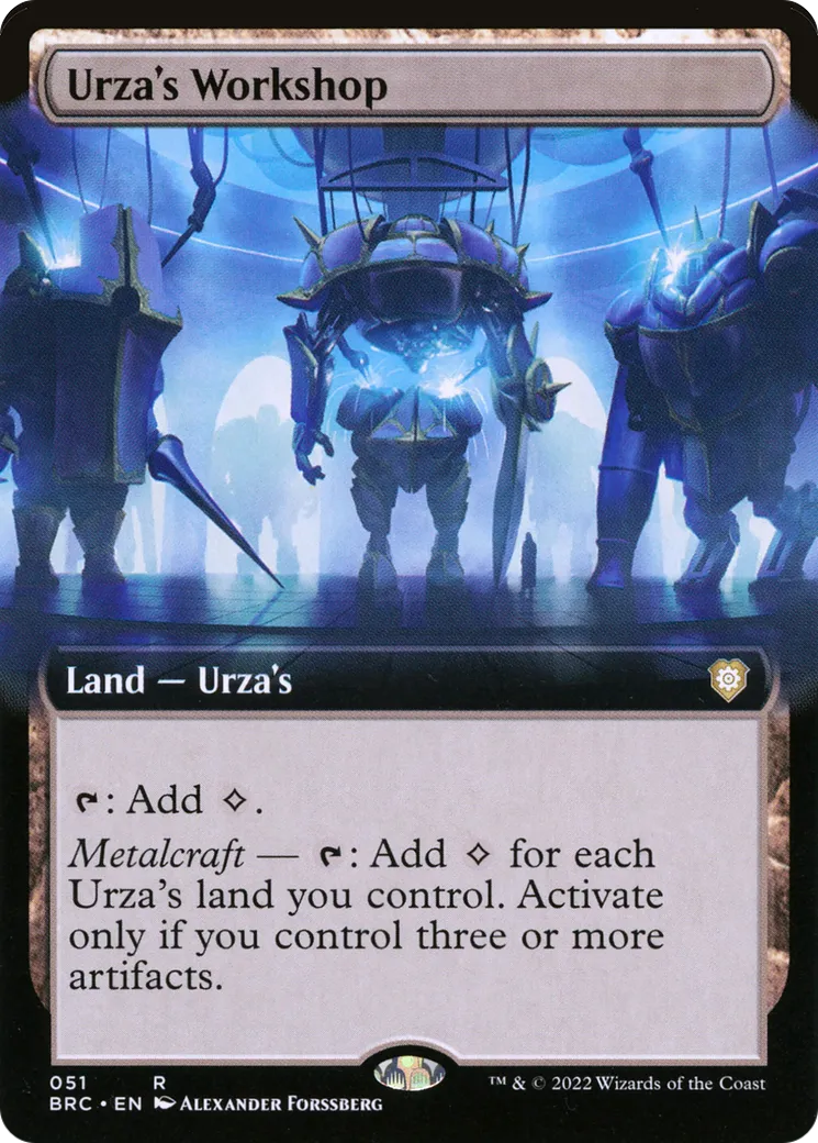 Atelier d'Urza — The Brothers' War Commander — Magic: The Gathering