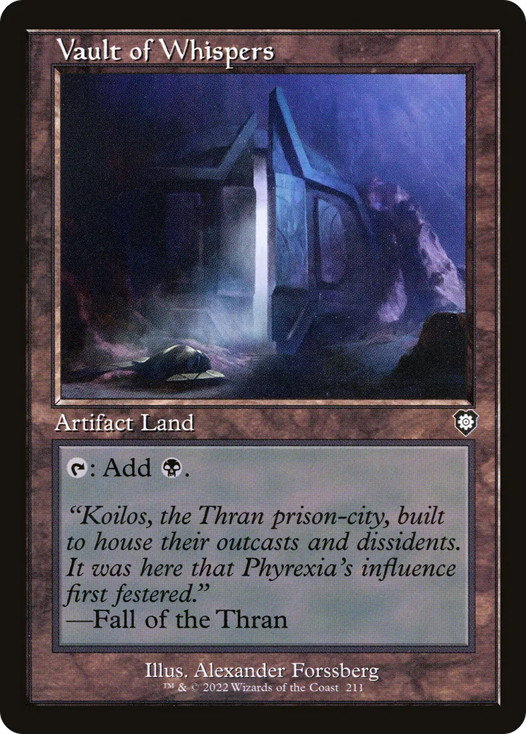 Vault of Whispers — The Brothers' War Commander — Magic: The Gathering