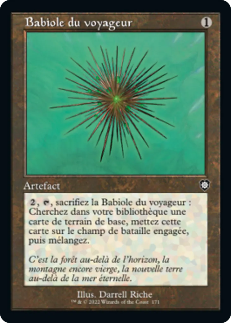 Babiole du voyageur — The Brothers' War Commander — Magic: The Gathering