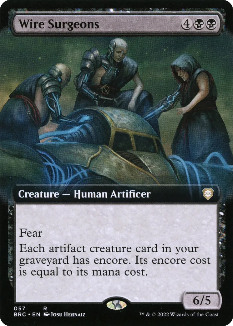 Chirurgiens câblés — The Brothers' War Commander — Magic: The Gathering