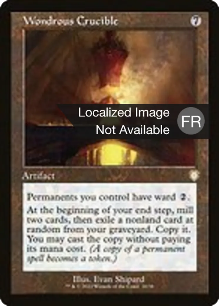 Creuset merveilleux — The Brothers' War Commander — Magic: The Gathering