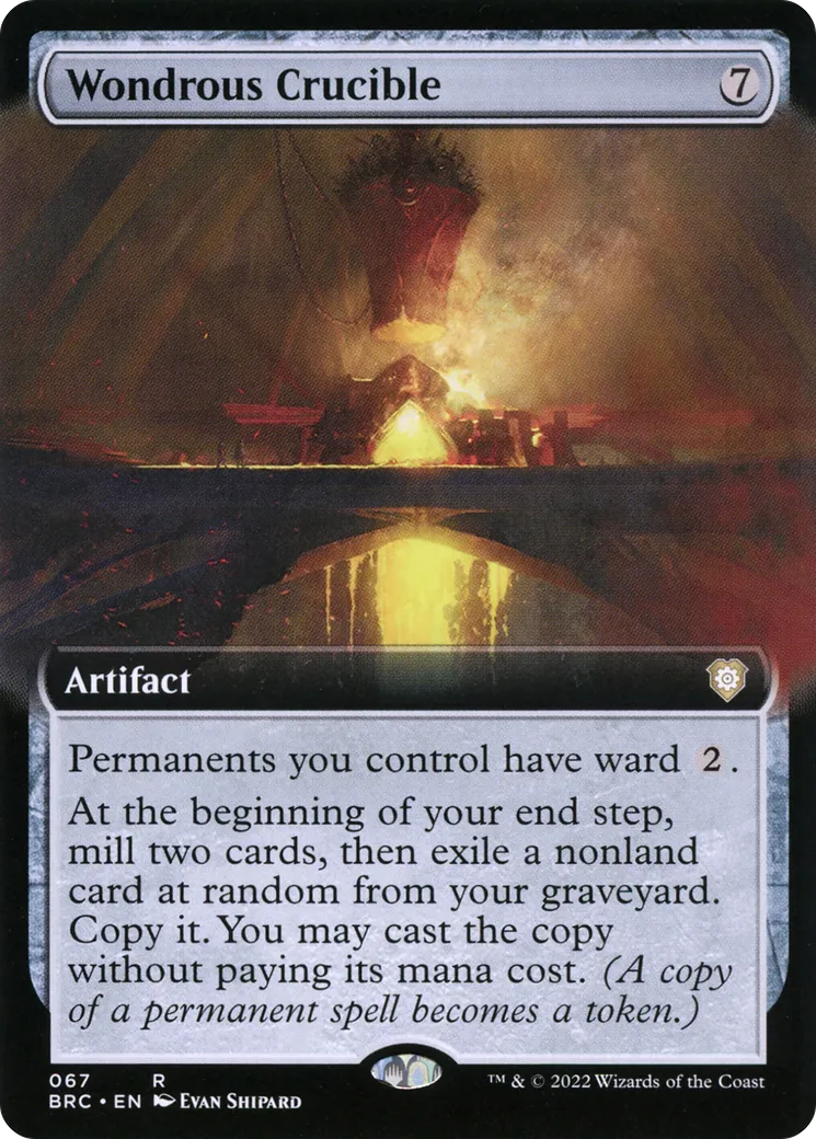 Wondrous Crucible — The Brothers' War Commander — Magic: The Gathering