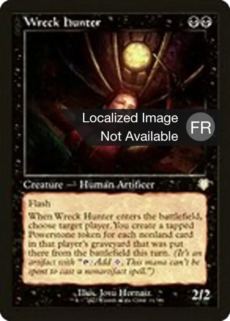 Chasseuse d'épaves — The Brothers' War Commander — Magic: The Gathering