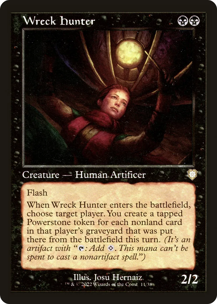 Wreck Hunter — The Brothers' War Commander — Magic: The Gathering