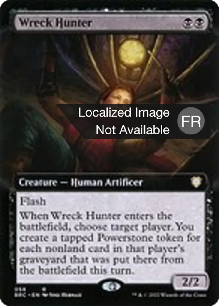 Chasseuse d'épaves — The Brothers' War Commander — Magic: The Gathering