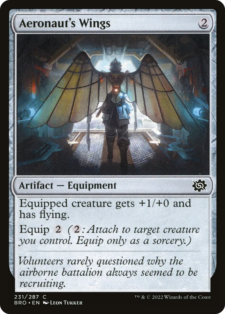 Aeronaut's Wings — The Brothers' War — Magic: The Gathering