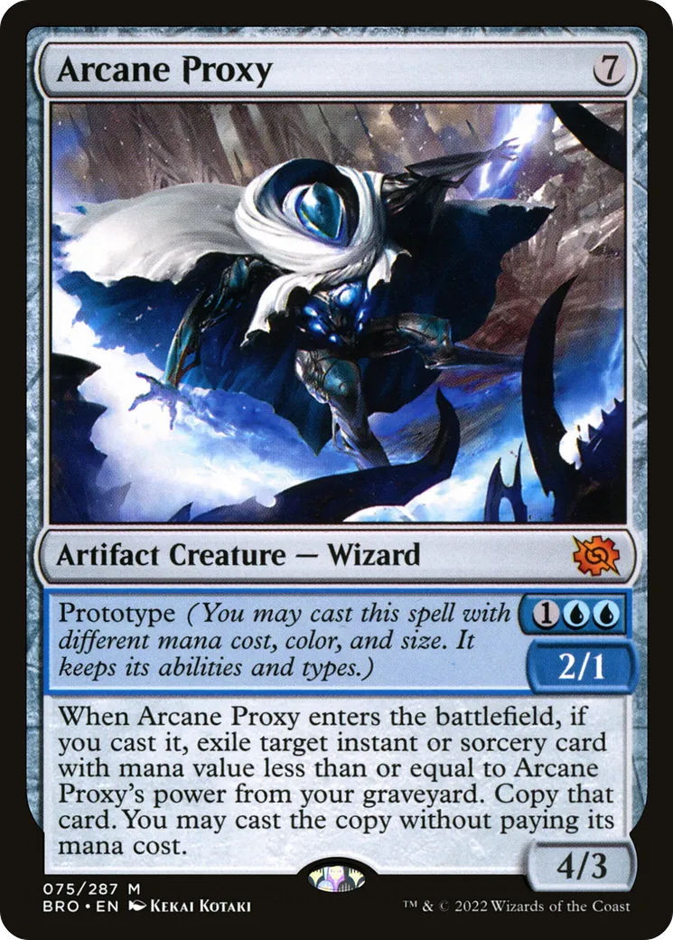 Intermédiaire ésotérique — The Brothers' War — Magic: The Gathering