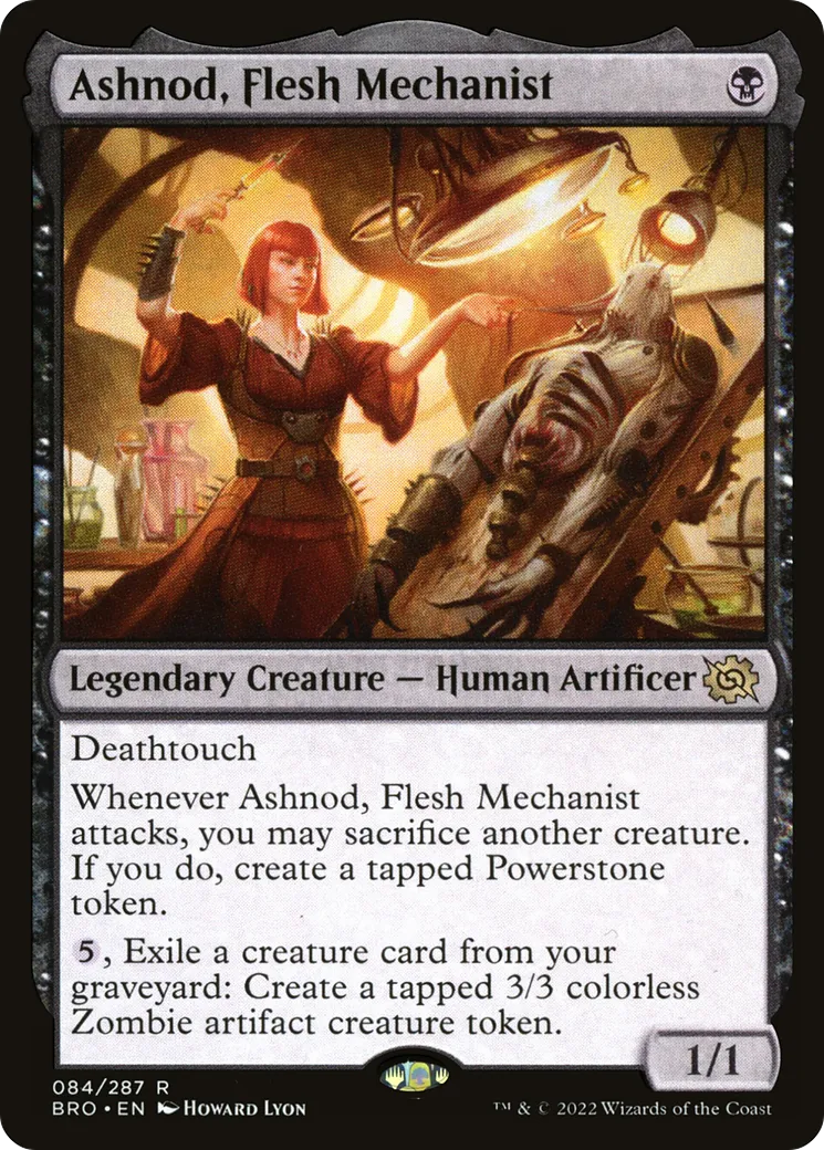 Ashnod, Flesh Mechanist — The Brothers' War — Magic: The Gathering