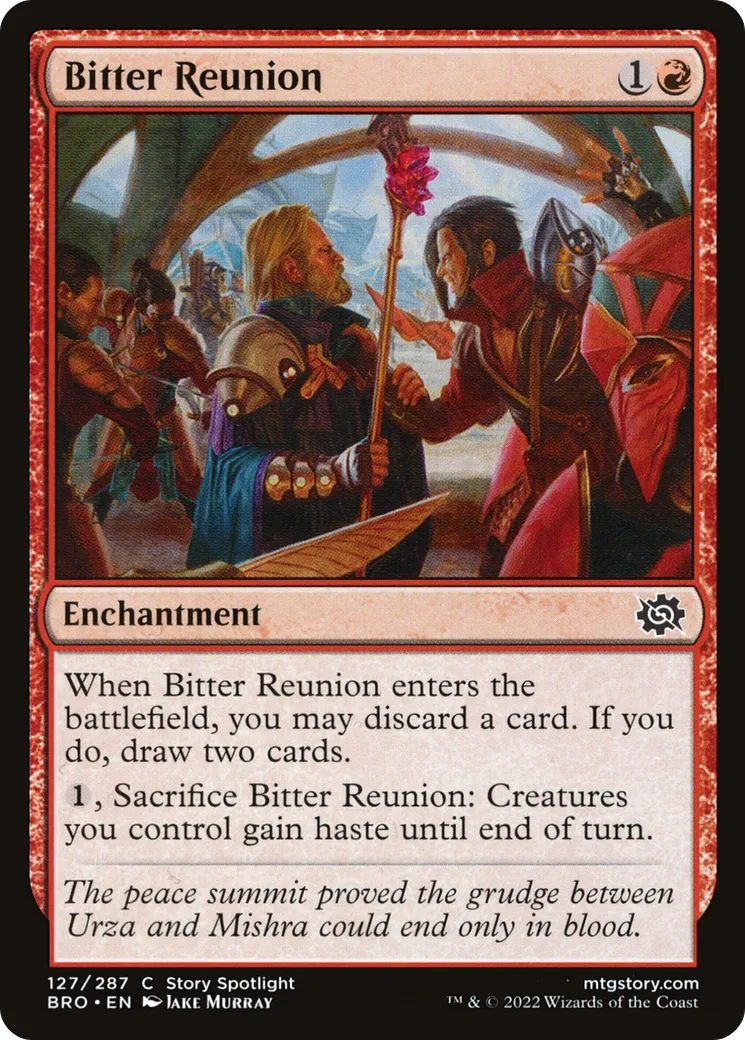 Bitter Reunion — The Brothers' War — Magic: The Gathering