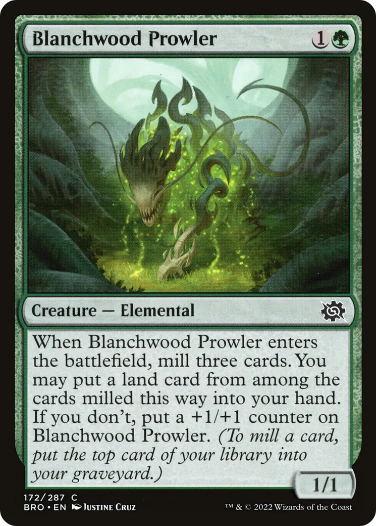 Rôdeur de boisblanc — The Brothers' War — Magic: The Gathering