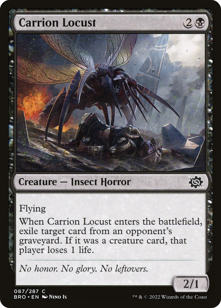 Carrion Locust — The Brothers' War — Magic: The Gathering
