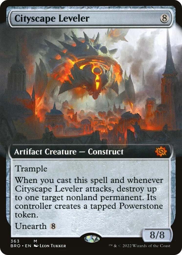 Cityscape Leveler — The Brothers' War — Magic: The Gathering