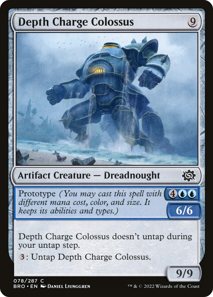 Depth Charge Colossus — The Brothers' War — Magic: The Gathering