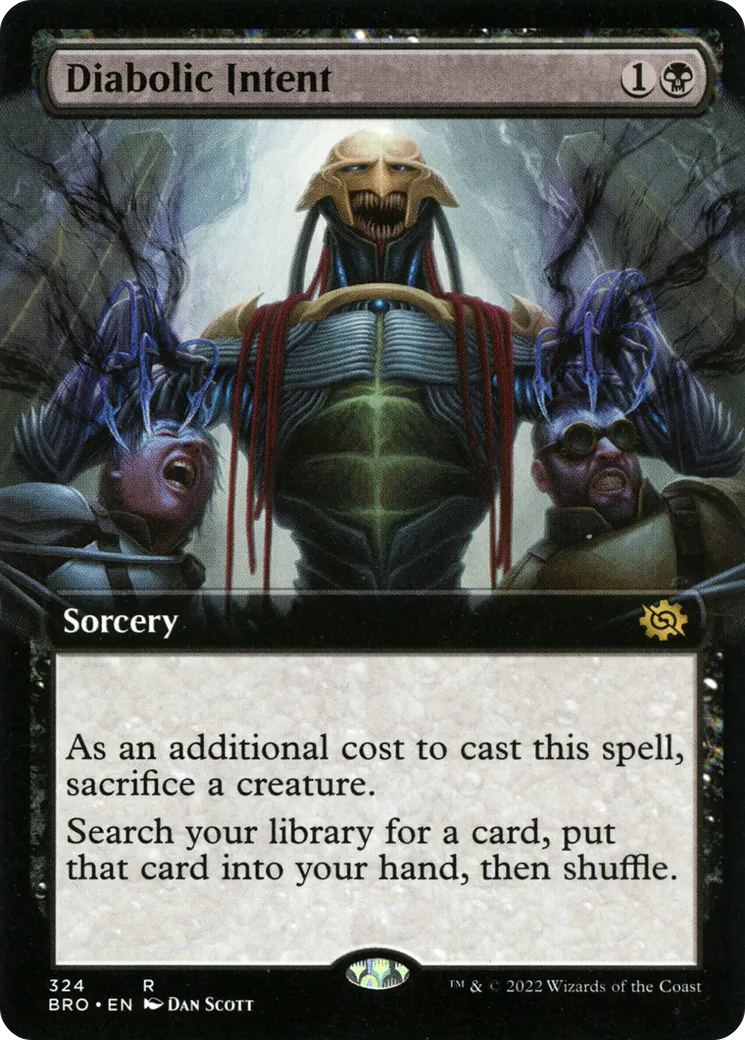 Diabolic Intent — The Brothers' War — Magic: The Gathering