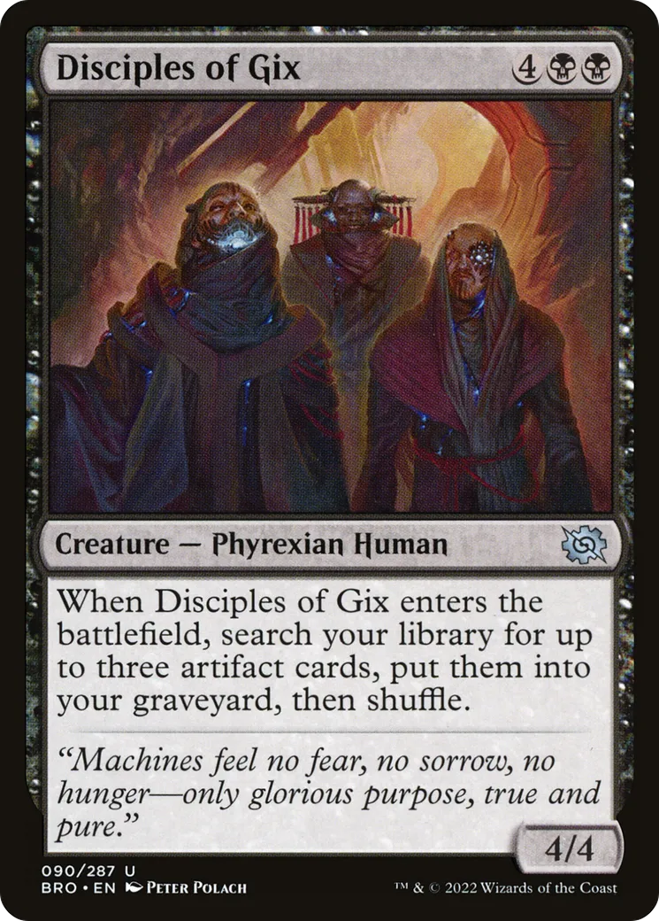 Disciples of Gix — The Brothers' War — Magic: The Gathering