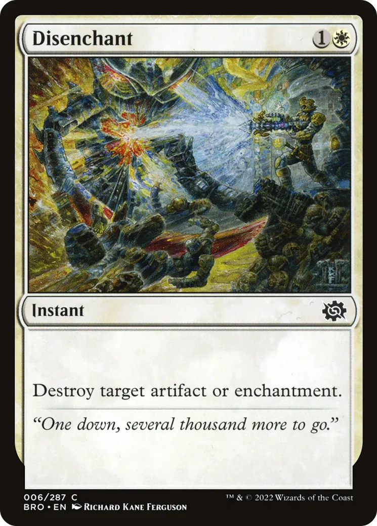 Disenchant — The Brothers' War — Magic: The Gathering