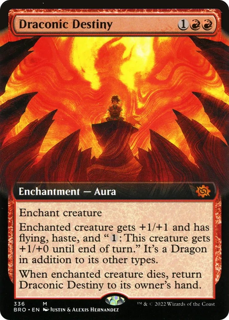 Draconic Destiny — The Brothers' War — Magic: The Gathering