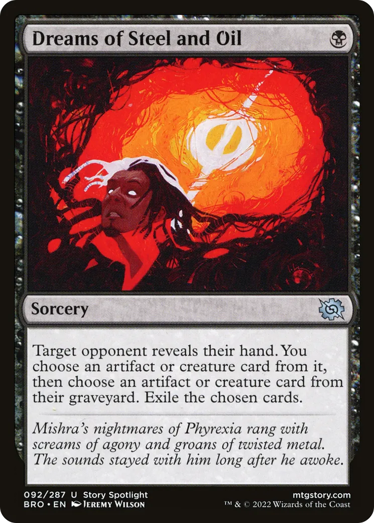 Dreams of Steel and Oil — The Brothers' War — Magic: The Gathering