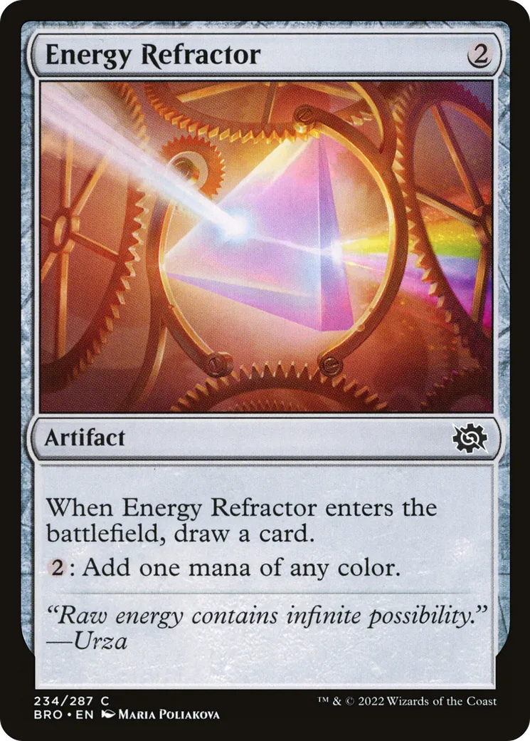 Réfracteur d'énergie — The Brothers' War — Magic: The Gathering