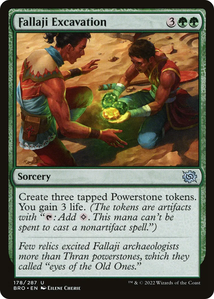 Fallaji Excavation — The Brothers' War — Magic: The Gathering