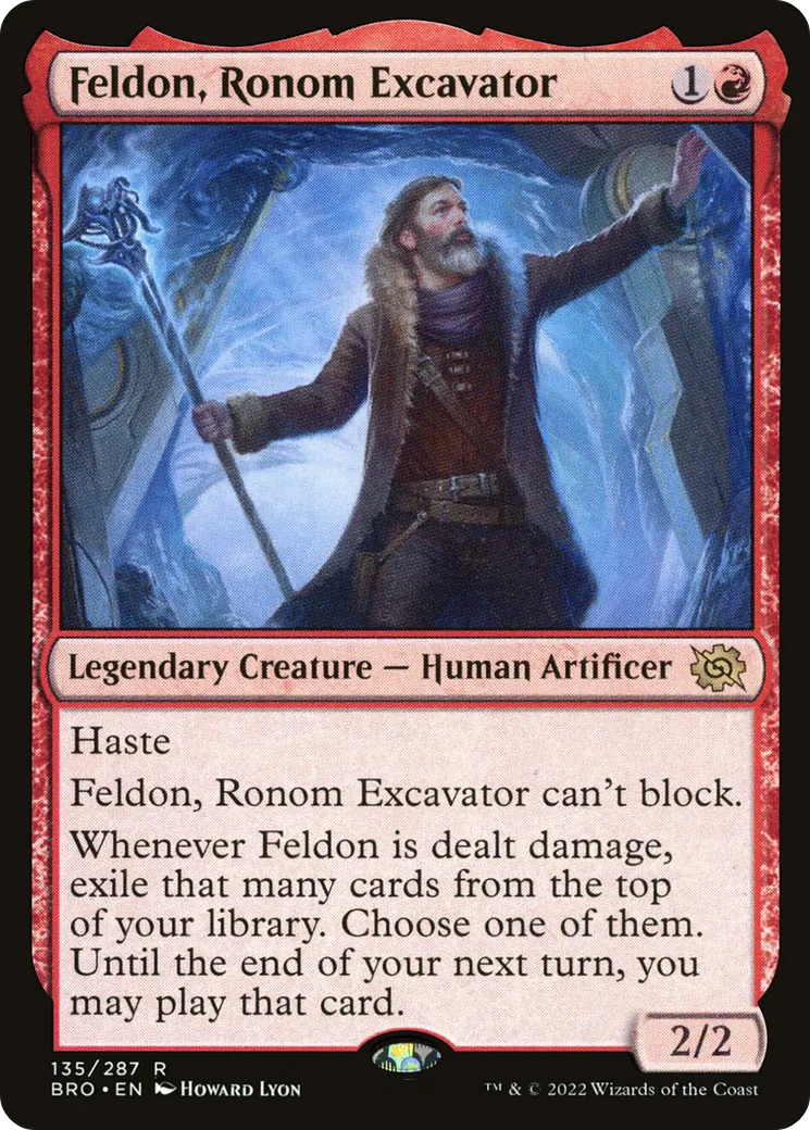 Feldonn, excavateur de Ronom — The Brothers' War — Magic: The Gathering