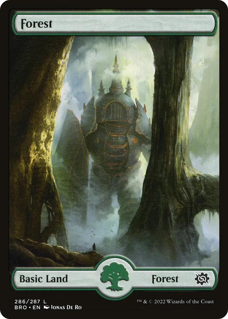 Forest — The Brothers' War — Magic: The Gathering