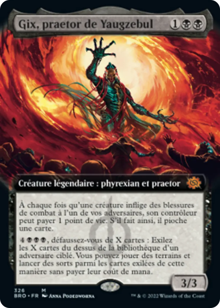 Gix, praetor de Yaugzebul — The Brothers' War — Magic: The Gathering