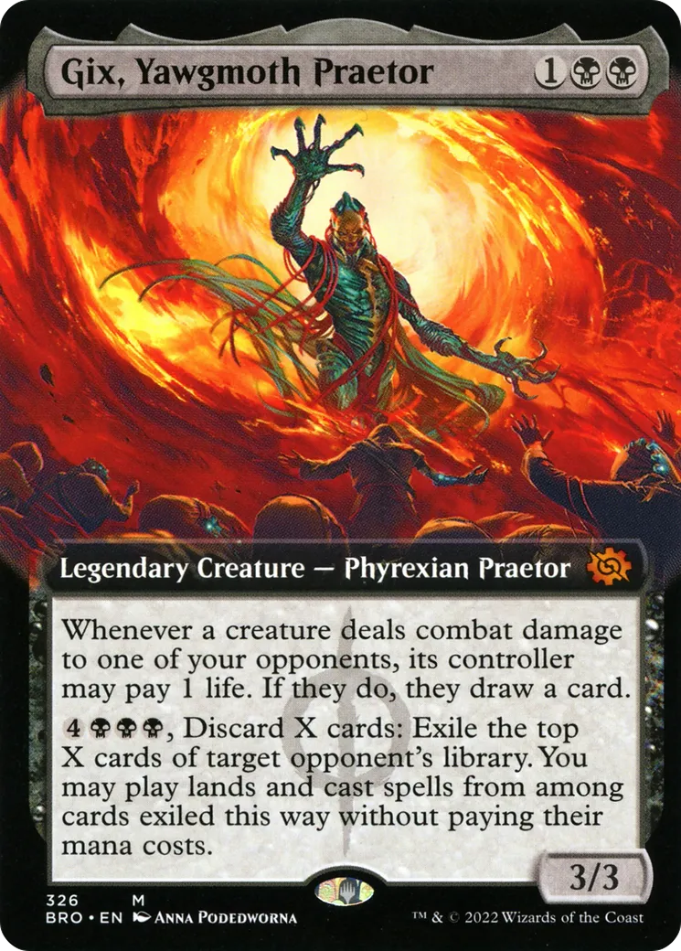 Gix, praetor de Yaugzebul — The Brothers' War — Magic: The Gathering